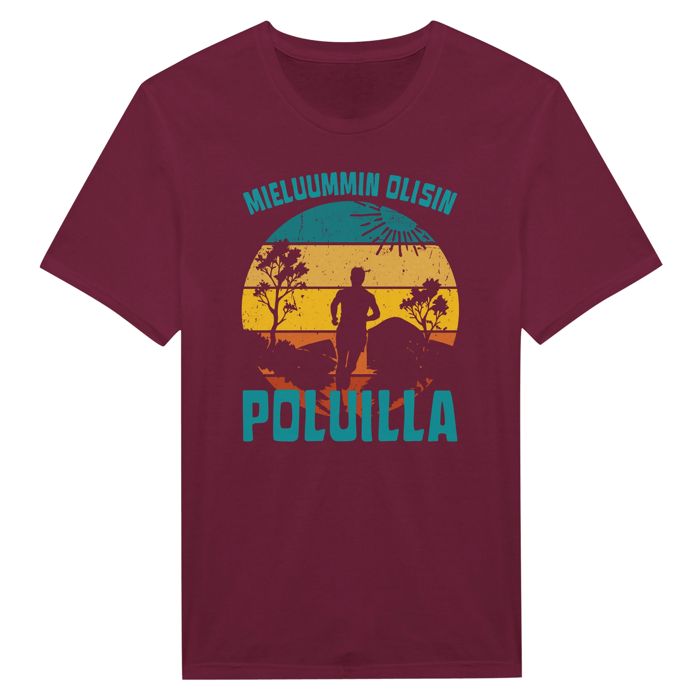 Mieluummin Olisin Poluilla - Miesten T - paita - Mun Paita