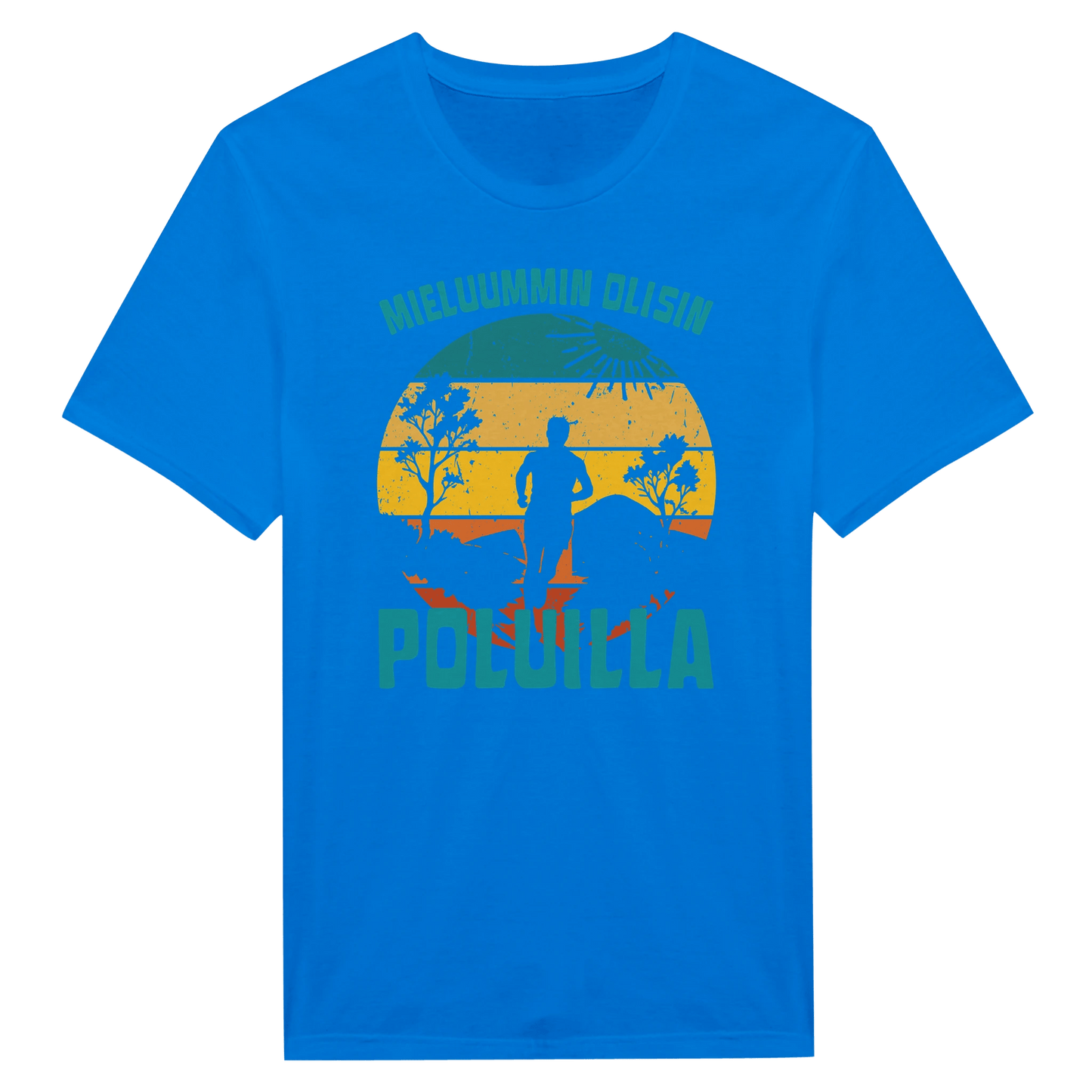 Mieluummin Olisin Poluilla - Miesten T - paita - Mun Paita