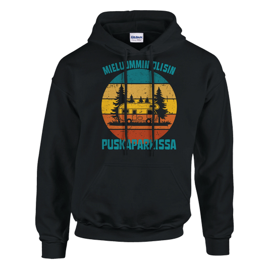 Mieluummin Olisin Puskaparkissa - Huppari - Mun Paita