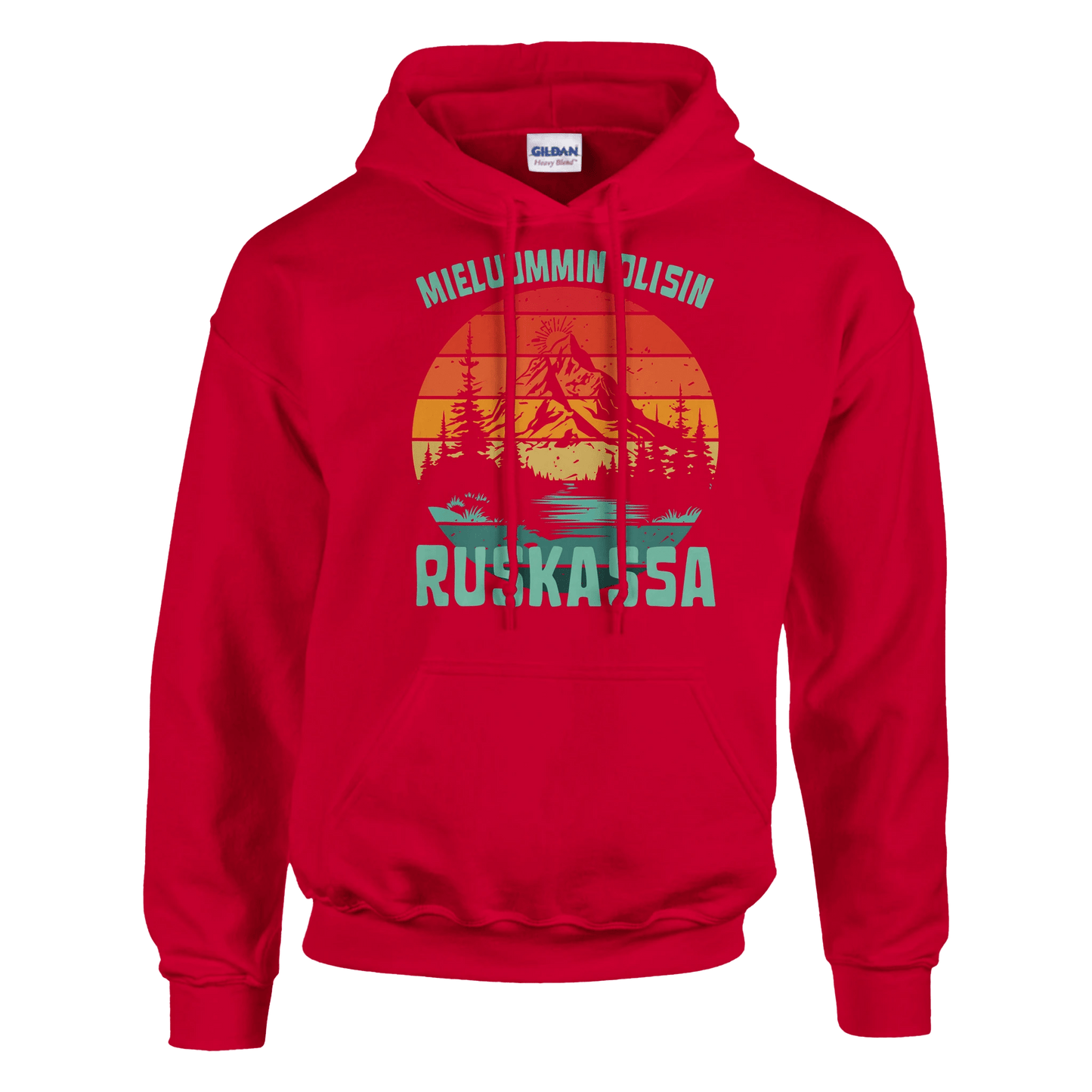 Mieluummin Olisin Ruskassa - Huppari - Mun Paita