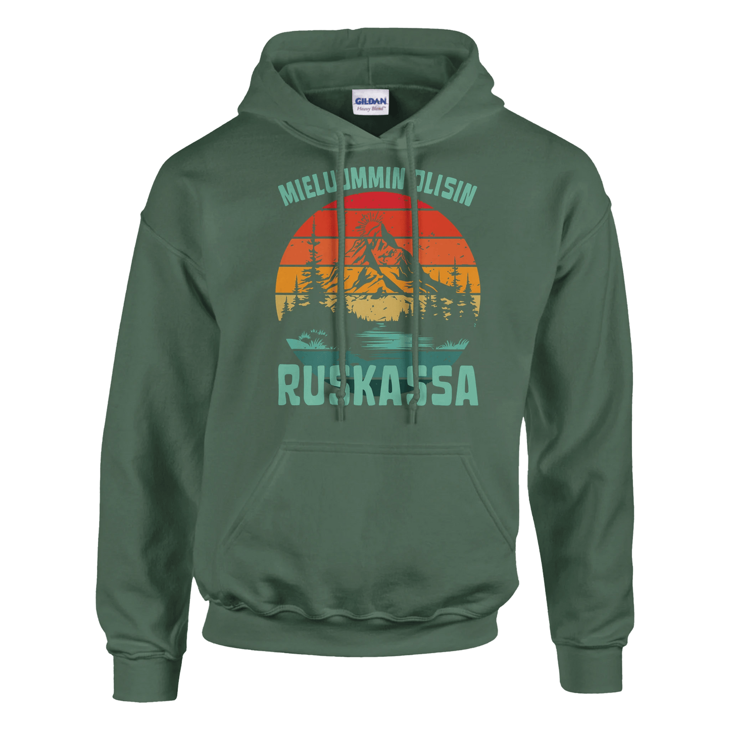 Mieluummin Olisin Ruskassa - Huppari - Mun Paita