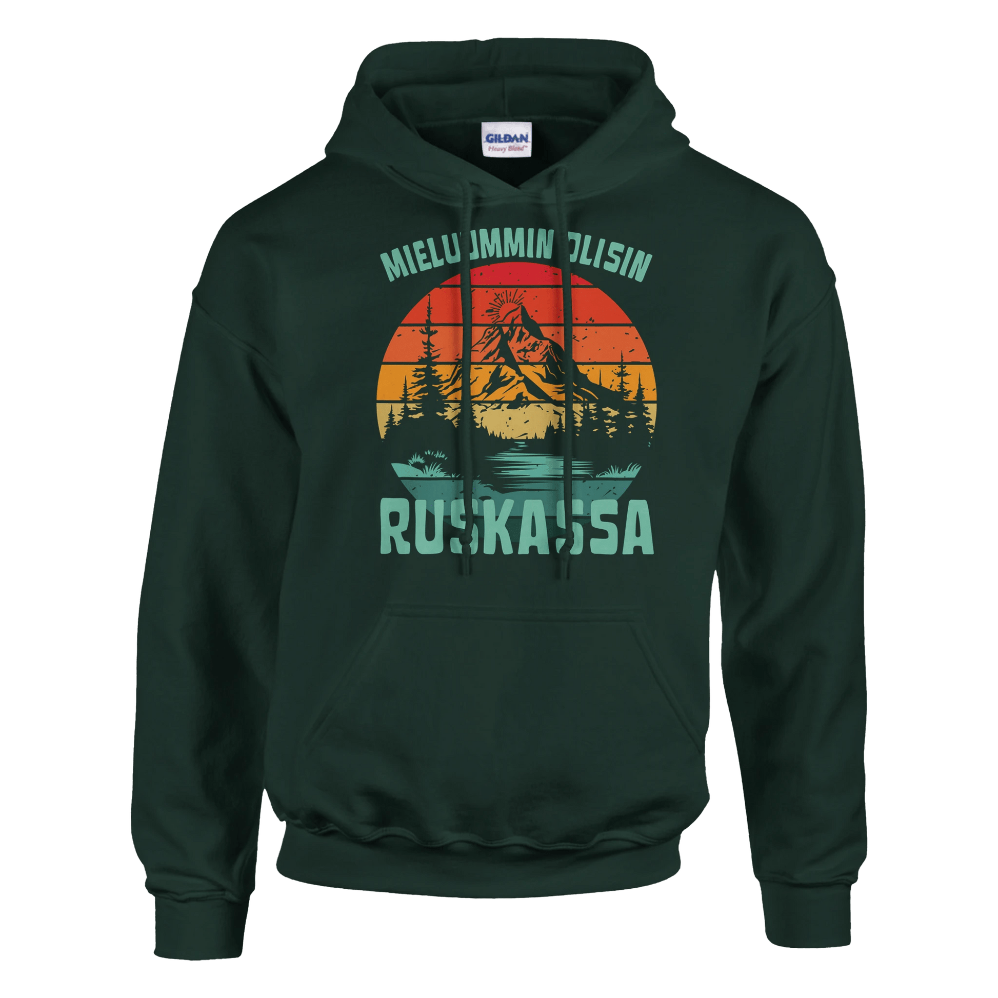 Mieluummin Olisin Ruskassa - Huppari - Mun Paita