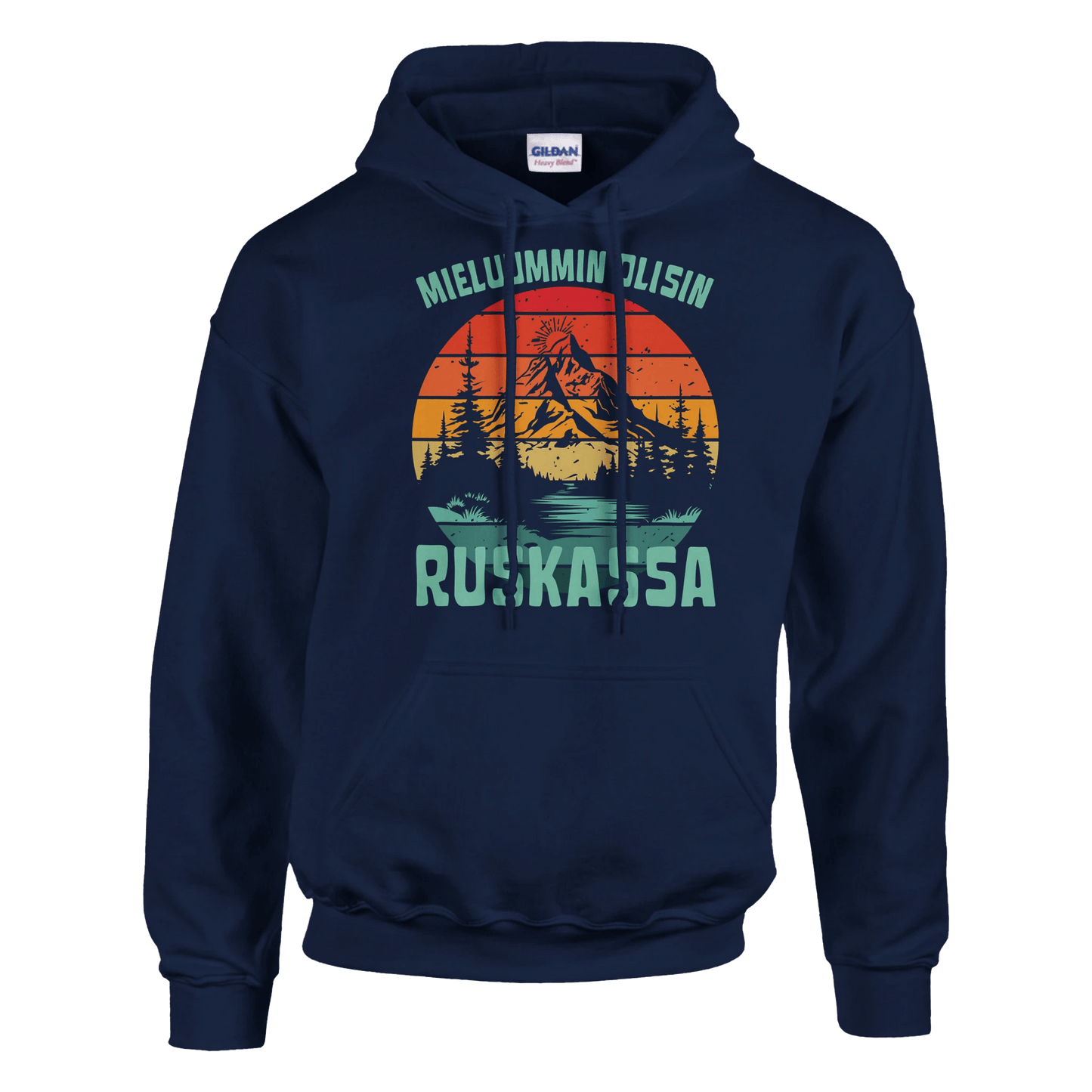 Mieluummin Olisin Ruskassa - Huppari - Mun Paita