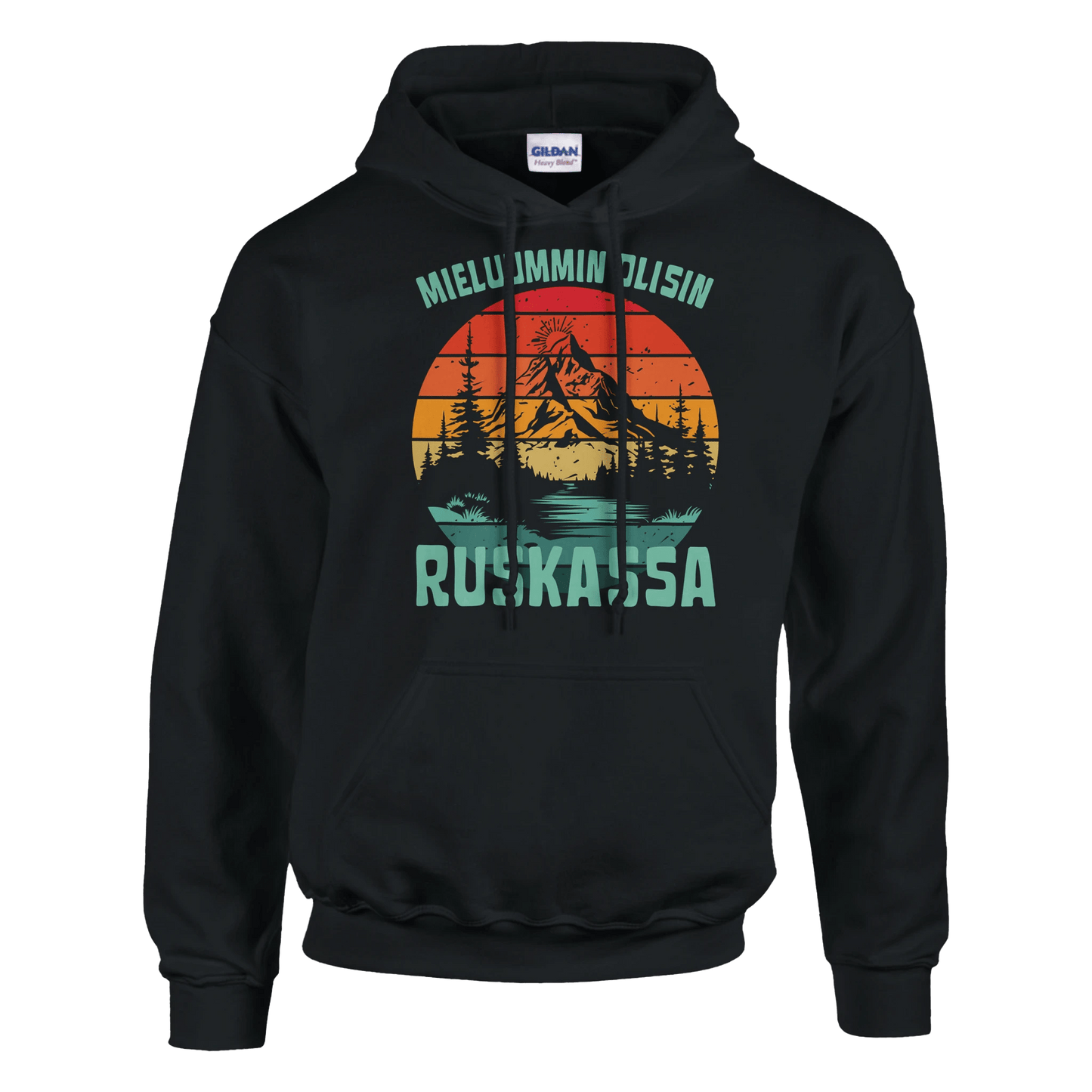 Mieluummin Olisin Ruskassa - Huppari - Mun Paita