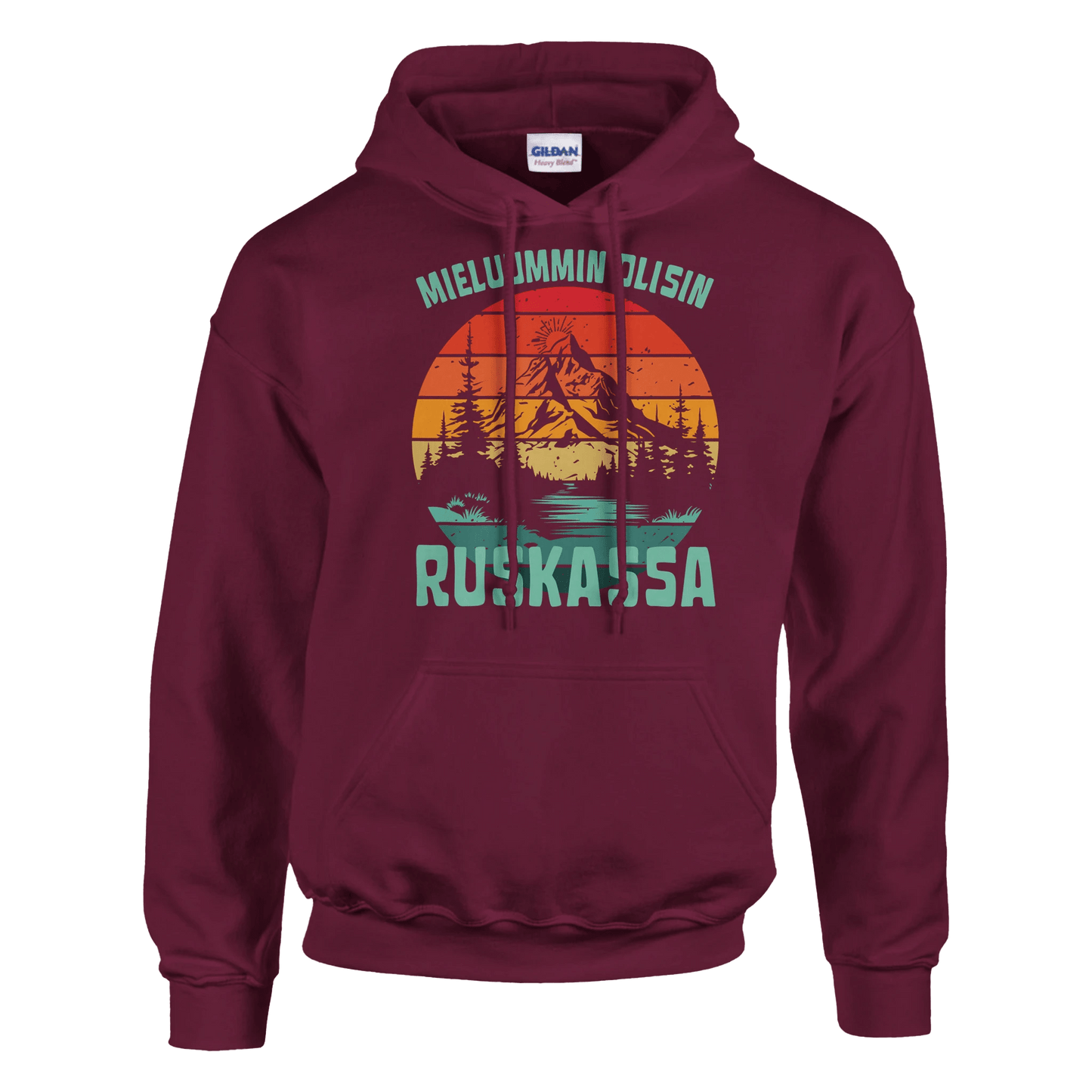 Mieluummin Olisin Ruskassa - Huppari - Mun Paita