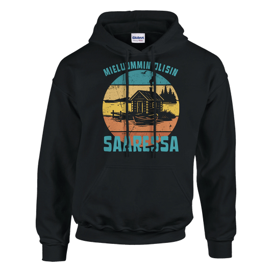 Mieluummin Olisin Saaressa - Huppari - Mun Paita