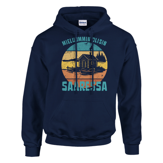 Mieluummin Olisin Saaressa - Huppari - Mun Paita