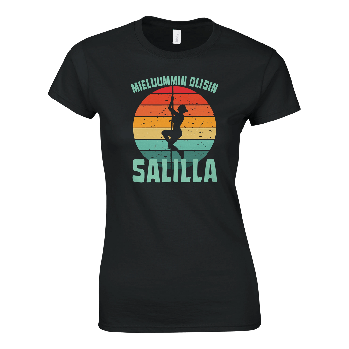 Mieluummin Olisin Salilla v.5 - Naisten T - paita - Mun Paita