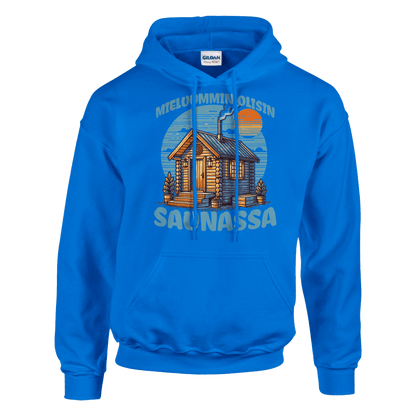 Mieluummin Olisin Saunassa v.3 - Huppari - Mun Paita