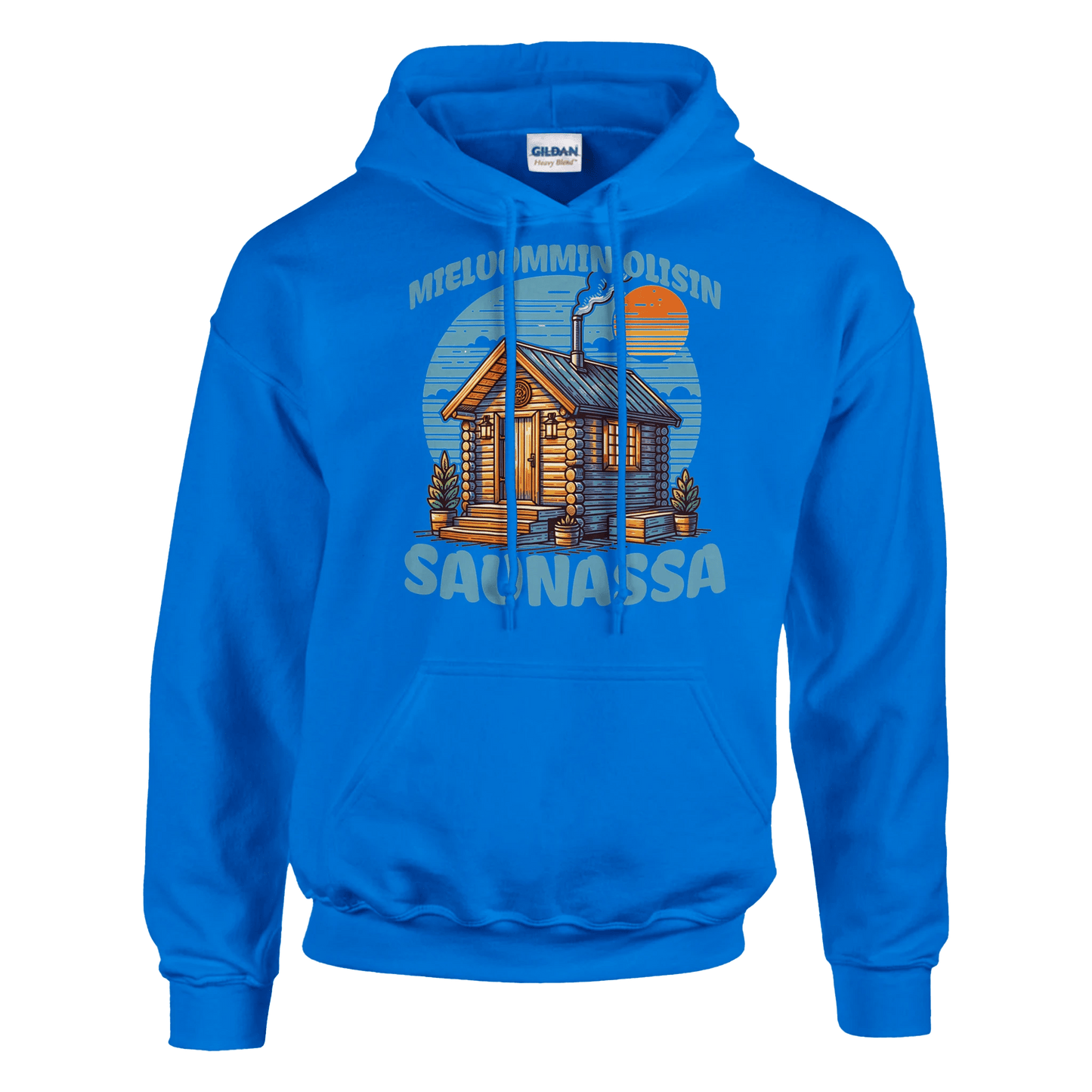 Mieluummin Olisin Saunassa v.3 - Huppari - Mun Paita