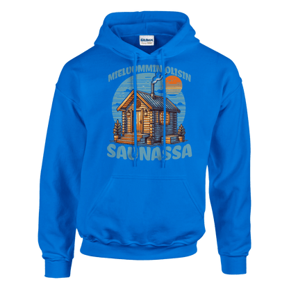 Mieluummin Olisin Saunassa v.3 - Huppari - Mun Paita