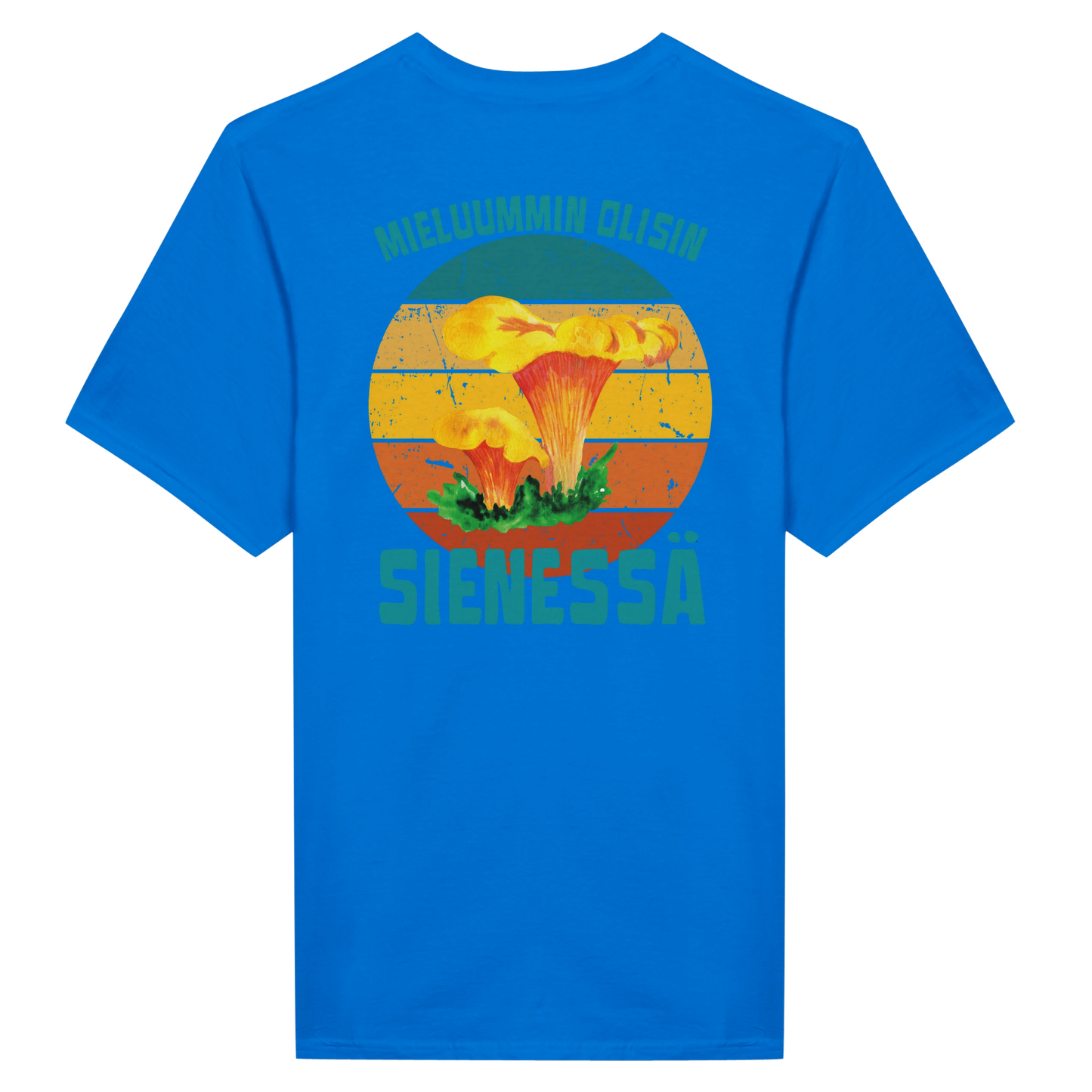 Mieluummin Olisin Sienessä, Kantarelli - Miesten T - paita - Mun Paita