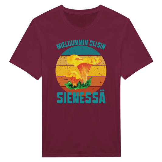 Mieluummin Olisin Sienessä, Kantarelli - Miesten T - paita - Mun Paita