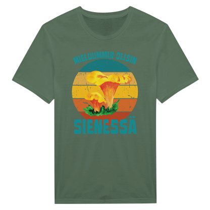 Mieluummin Olisin Sienessä, Kantarelli - Miesten T - paita - Mun Paita