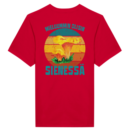 Mieluummin Olisin Sienessä, Kantarelli - Miesten T - paita - Mun Paita