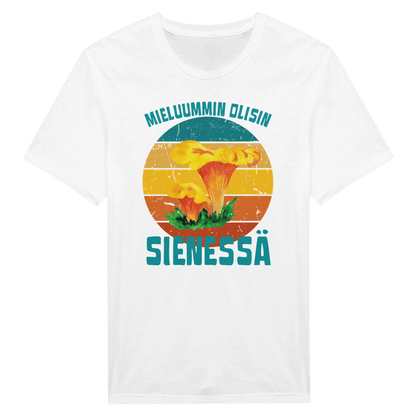 Mieluummin Olisin Sienessä, Kantarelli - Miesten T - paita - Mun Paita