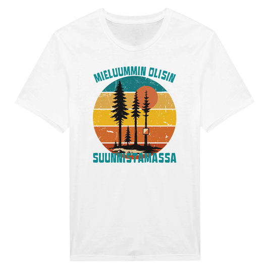 Mieluummin Olisin Suunnistamassa - Miesten T - paita - Mun Paita