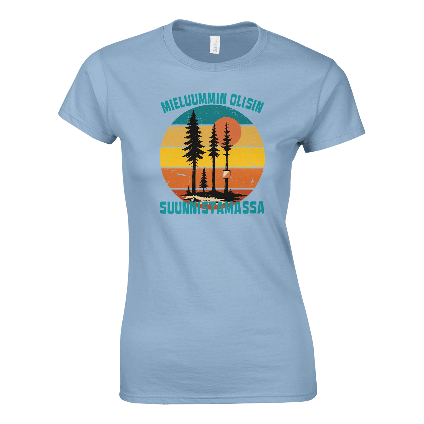 Mieluummin Olisin Suunnistamassa - Naisten T - paita - Mun Paita