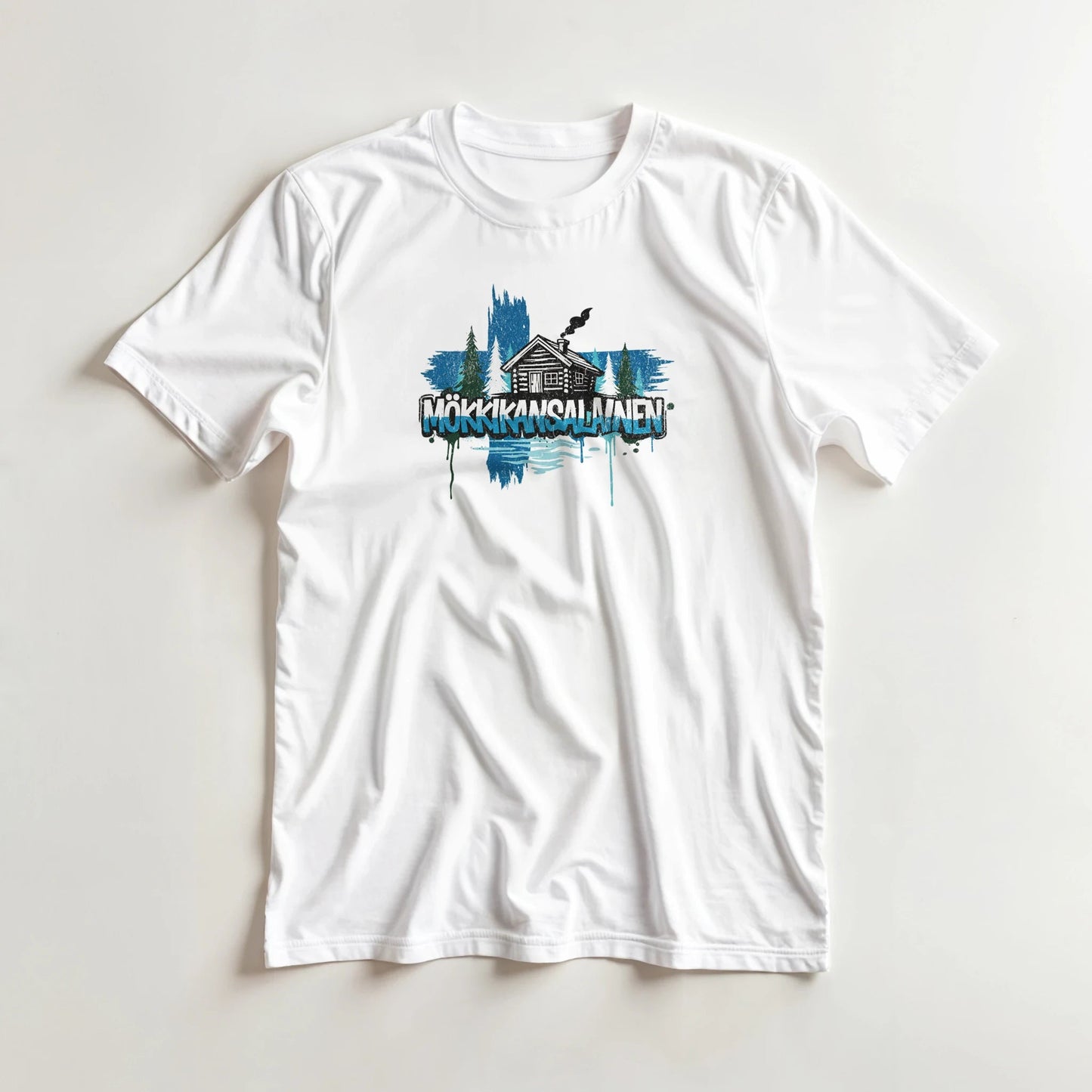 Mökkikansalainen - 3XL - 5XL T - paita - Mun Paita