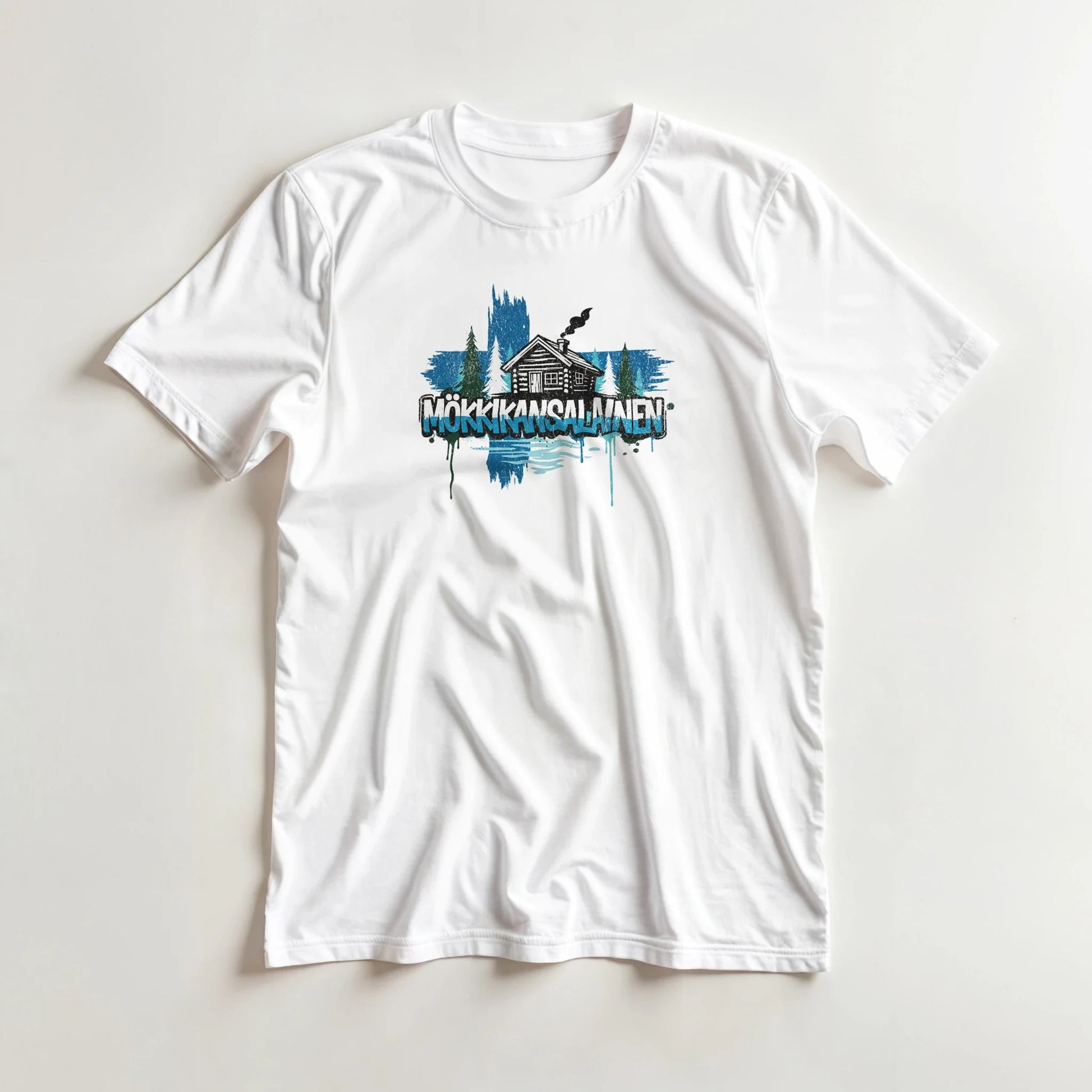 Mökkikansalainen - 3XL - 5XL T - paita - Mun Paita