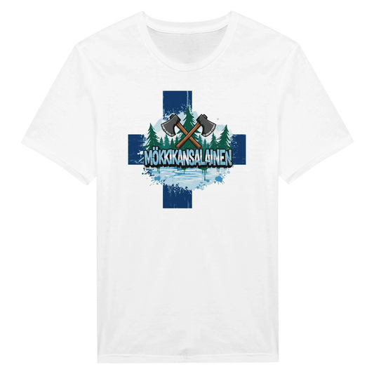 Mökkikansalainen Kirves - Miesten T - paita - Mun Paita