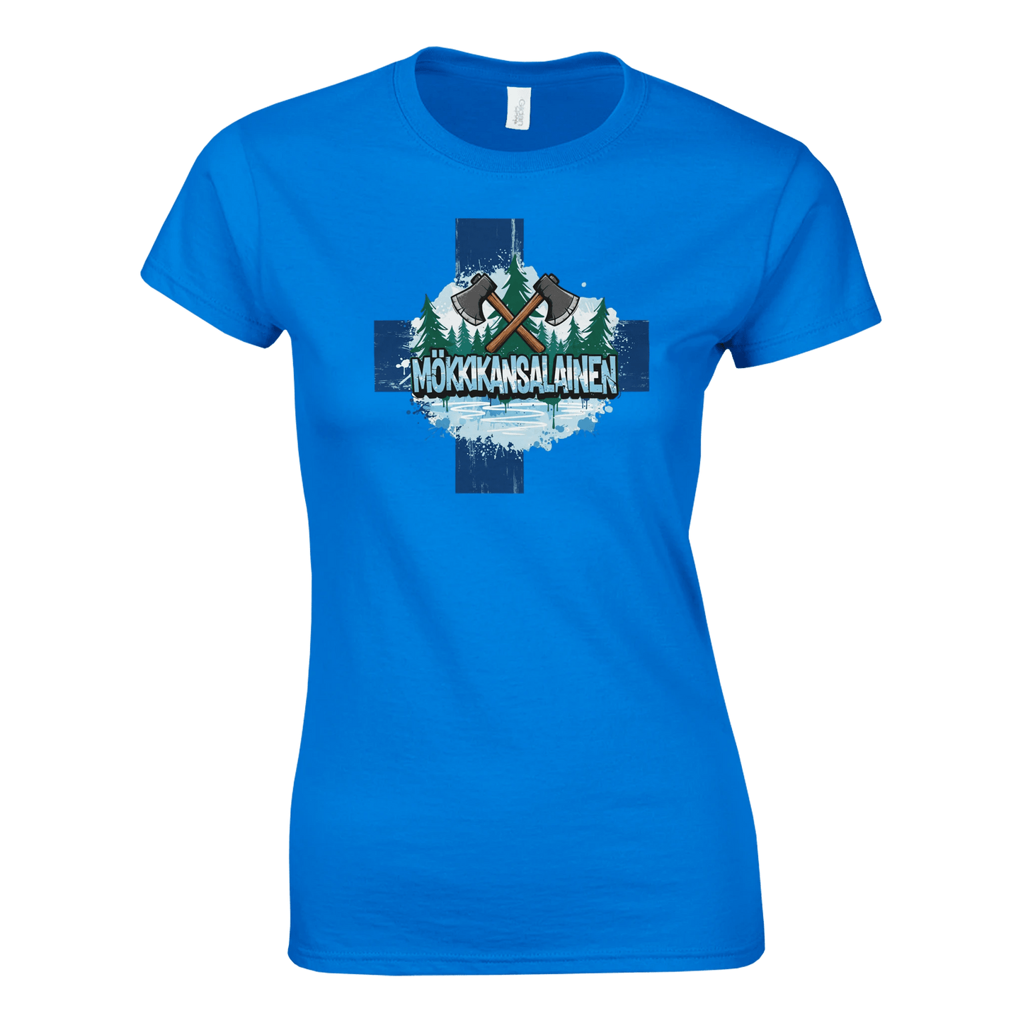 Mökkikansalainen Kirves - Naisten T - paita - Mun Paita
