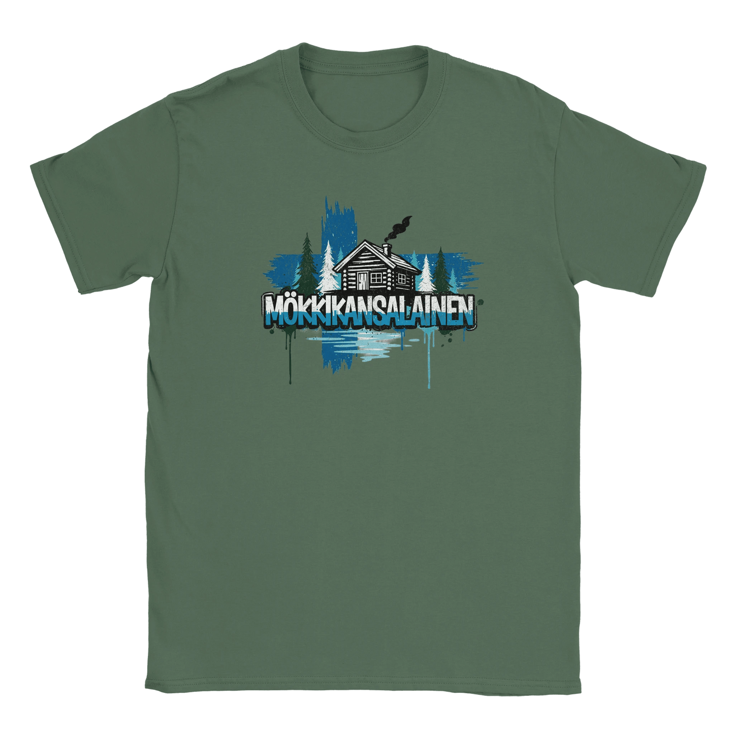 Mökkikansalainen - Miesten T - paita - Mun Paita