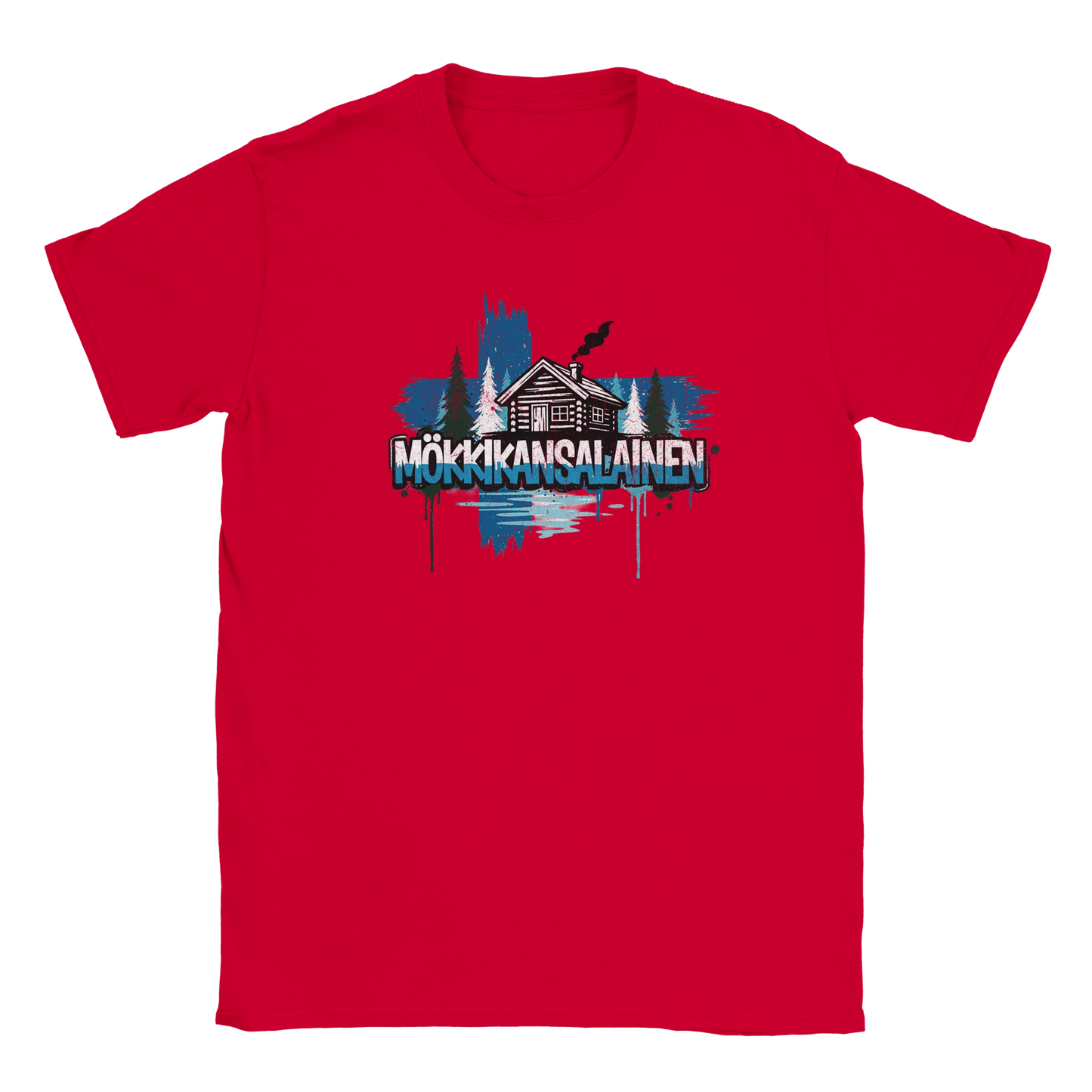 Mökkikansalainen - Miesten T - paita - Mun Paita