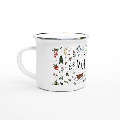 Mökkimuki - Emalimuki 3,5dl - Mun Paita