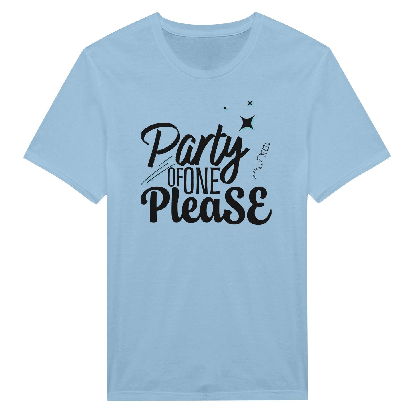 Party Of One Please - Miesten T - paita - Mun Paita