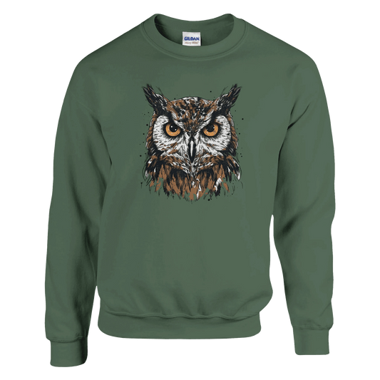 Pöllö - Collegepaita - Mun Paita