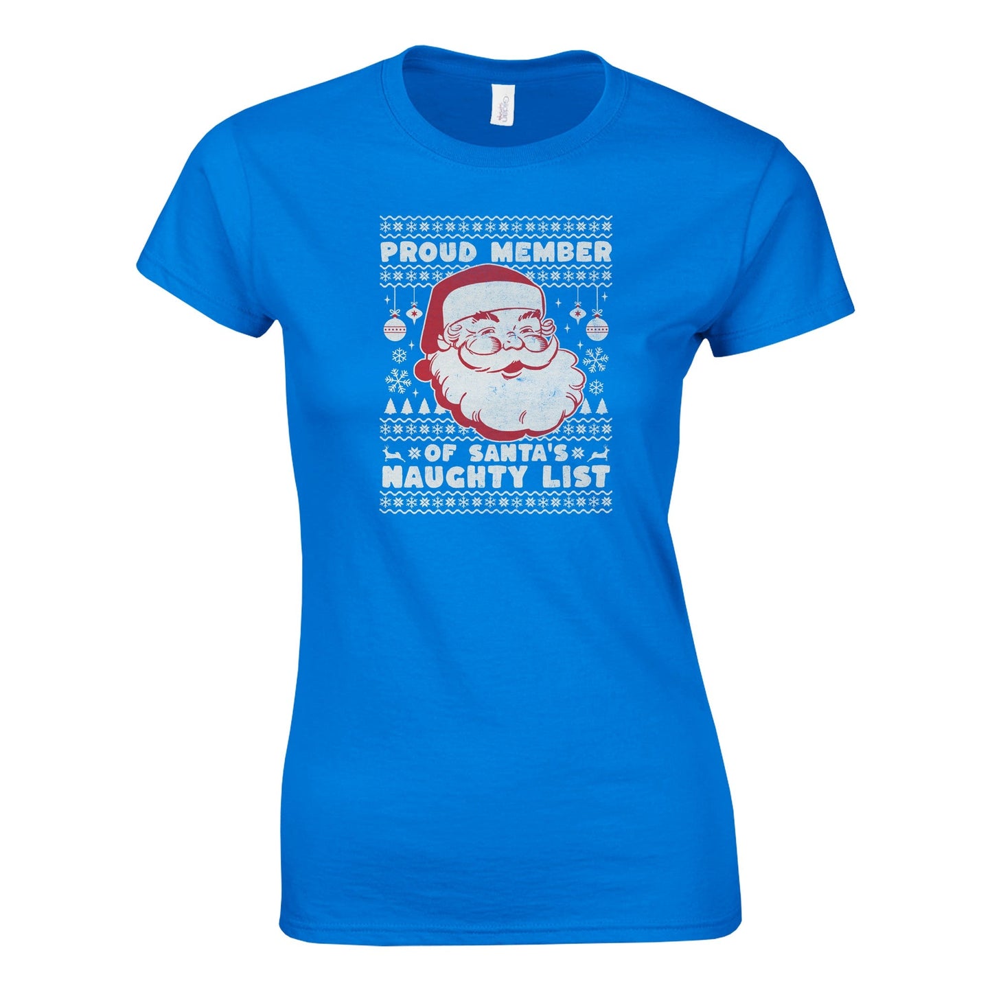Proud Member of Santa's Naughty List - Naisten T - paita - Mun Paita