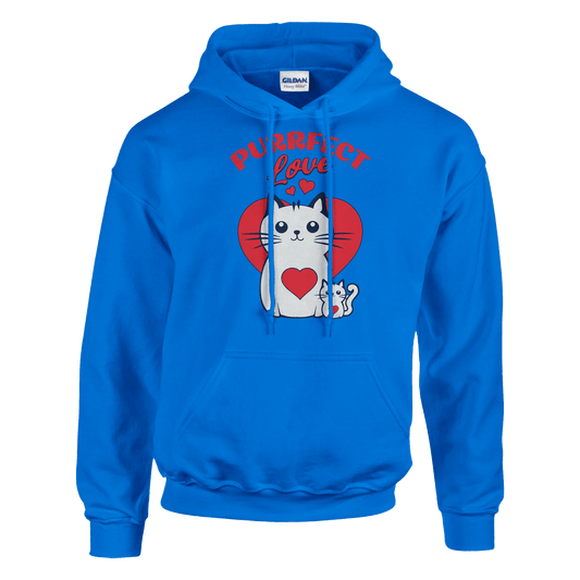 Purrfect Love Kissat - Huppari - Mun Paita