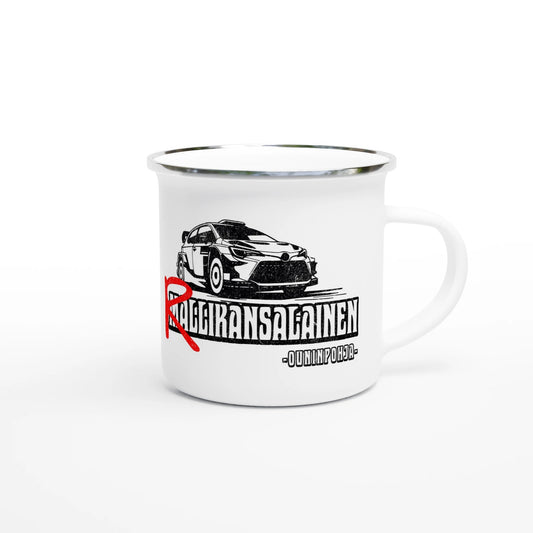 Rallikansalainen, Ouninpohja - Emalimuki 3,5dl - Mun Paita