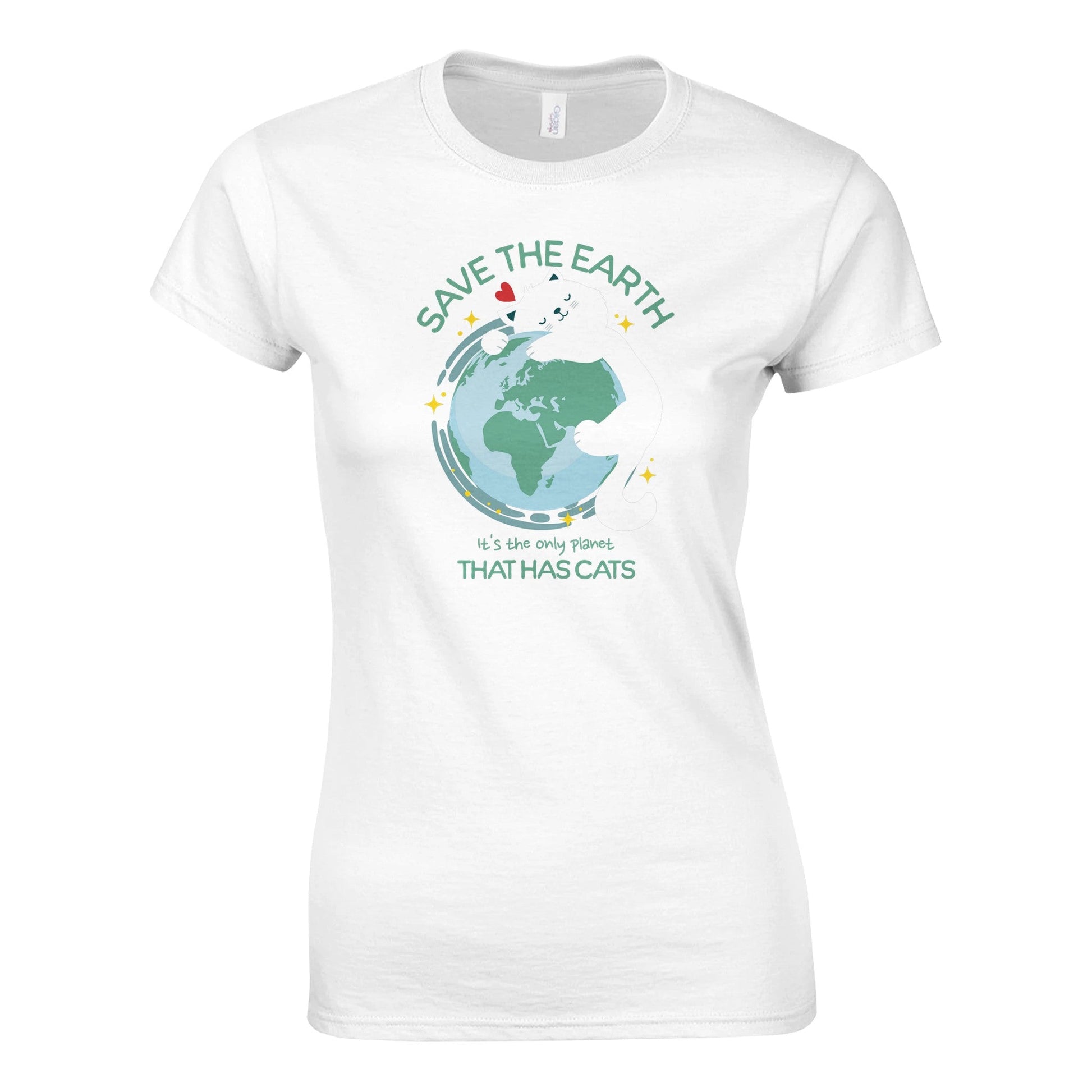 Save the Earth - Naisten T - paita - Mun Paita