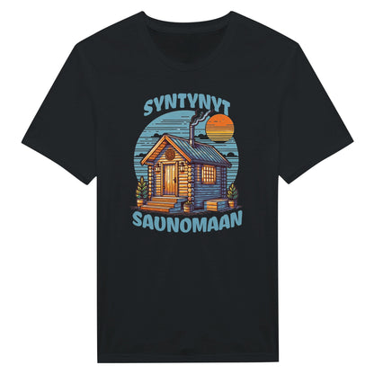 Syntynyt Saunomaan - Miesten T - paita - Mun Paita