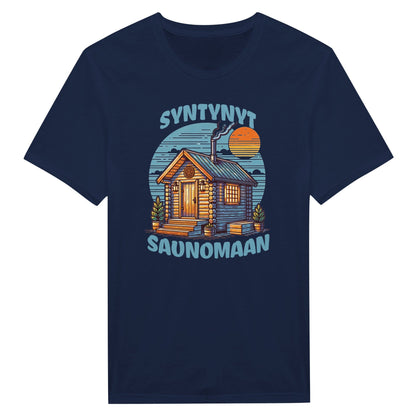 Syntynyt Saunomaan - Miesten T - paita - Mun Paita