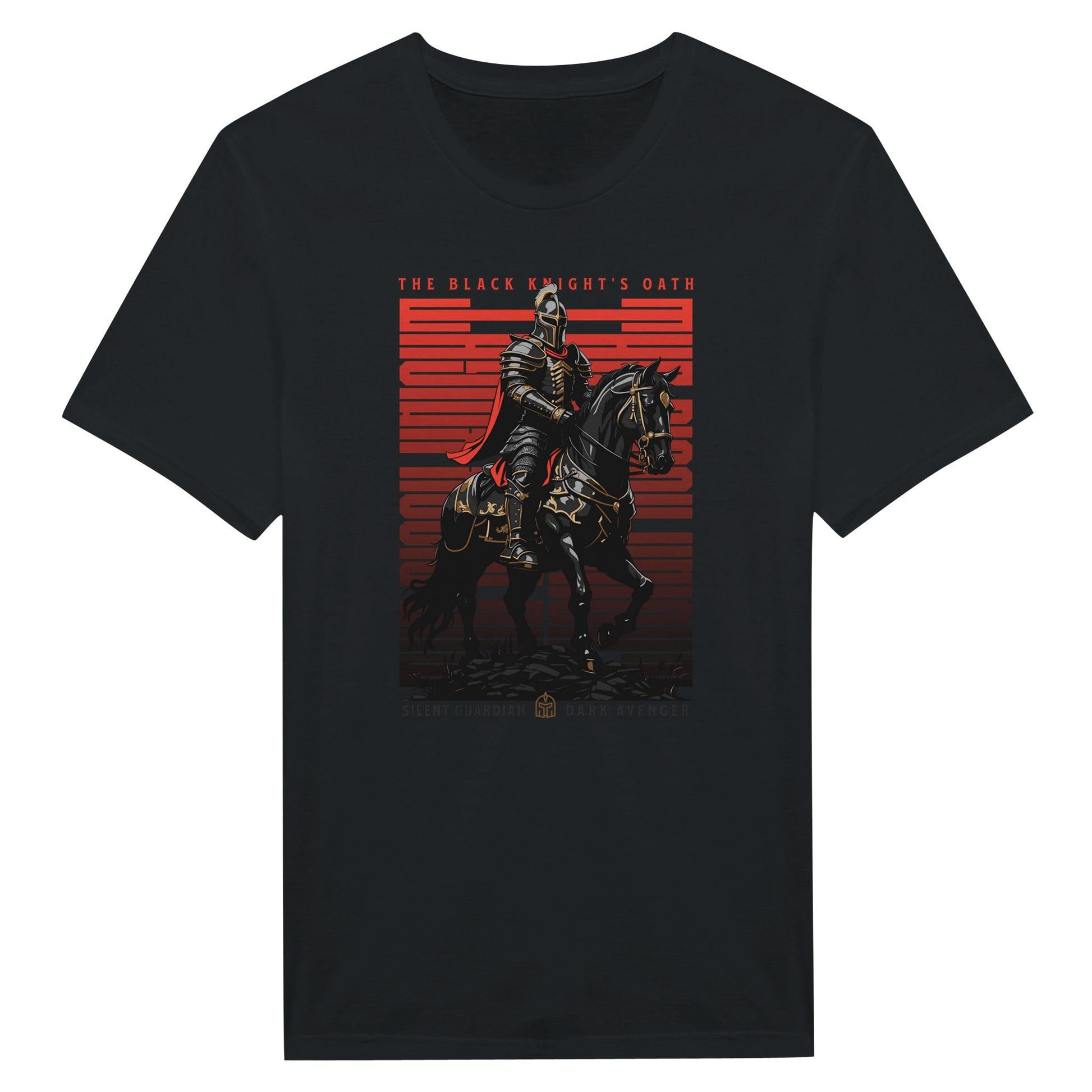 "The Black Knight's Oath" - T - paita - Mun Paita
