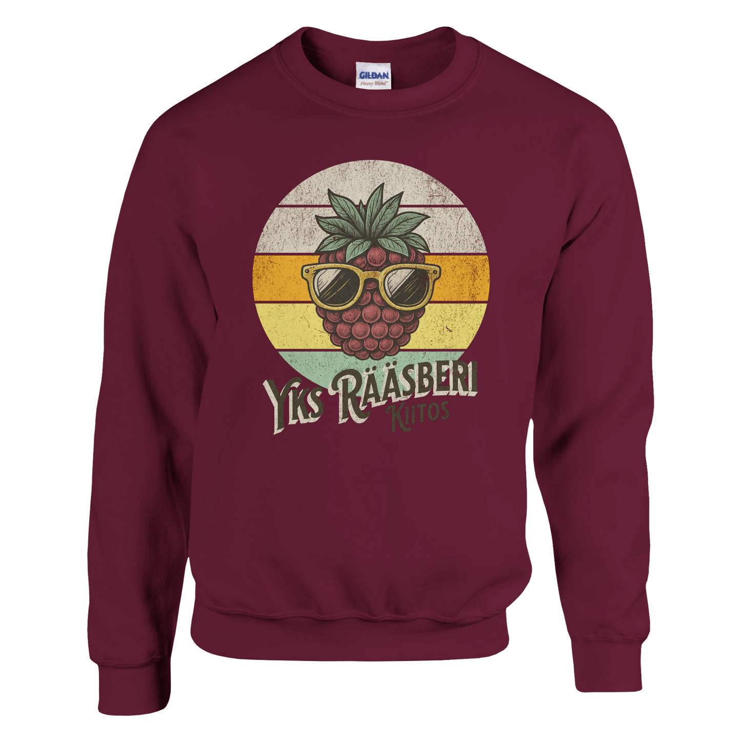 Yks Rääsberi Kiitos - Collegepaita - Mun Paita