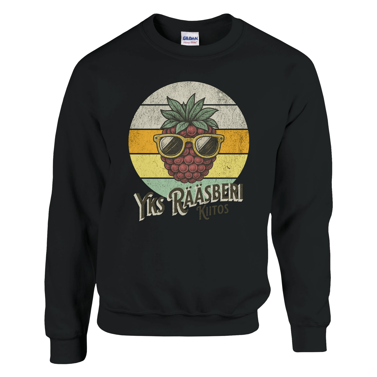 Yks Rääsberi Kiitos - Collegepaita - Mun Paita